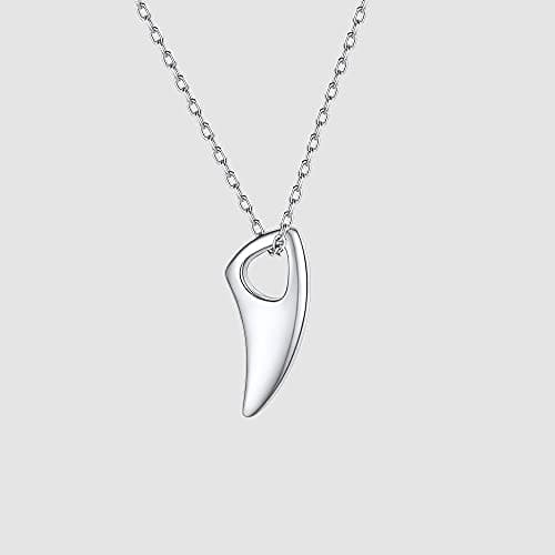 ProSteel Punk Rock Stainless Steel Shark Necklace, Black/Gold/Silver, Adjustable 22-24inch