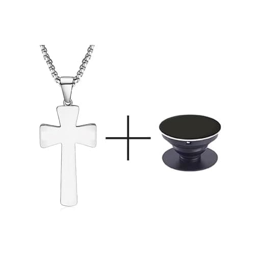 XIEXIELA Stainless Steel Baseball Strength Necklace for Boys & Men