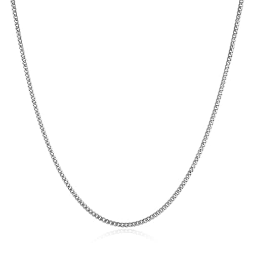 Stainless Steel Men's Gold Chain Hip Hop Necklace