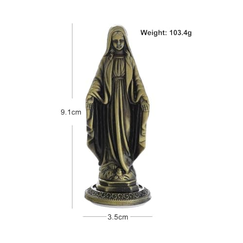 KOMI KOMI Virgin Mary Statue for Car Home Office Blessings
