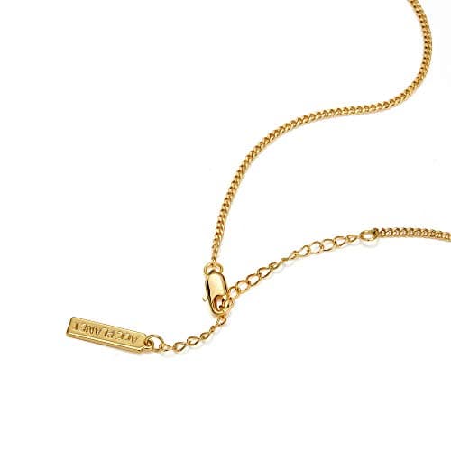 ACC PLANET Gold Plated Virgin Mary Rhinestone Necklace Pendant Ideal for Mother's Day