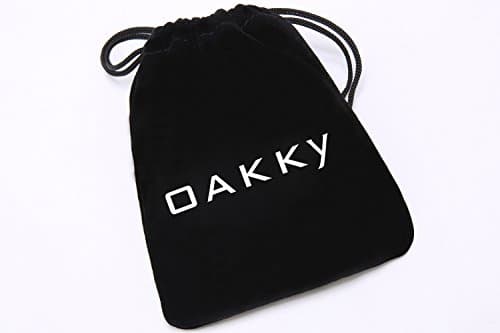 OAKKY Men's Gothic Stainless Steel Snake Animal Pendant Necklace