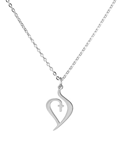omodofo Bible Verse Confirmation Cross Pendant Necklace Gift