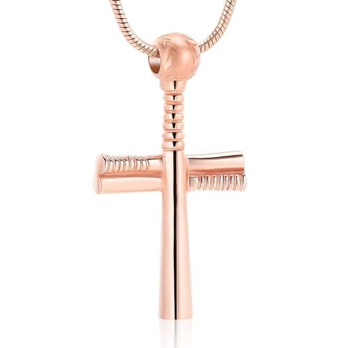 AIWENXI Baseball Ash Jewelry Pendant for Cremation Keepsake