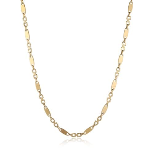 HZMAN 7mm Stainless Steel Chain for Men, 18'', 22'', 26''