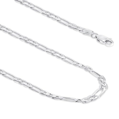EVAYA Real Solid 14k Gold Figaro Chain - Durable, Tarnish-Resistant
