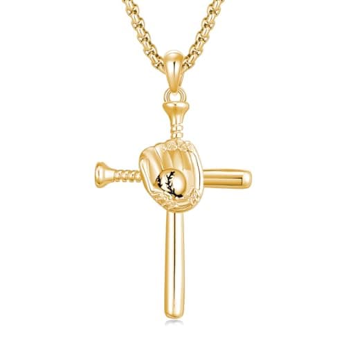 Men's Sports Pendant Necklace in 925 Sterling Silver