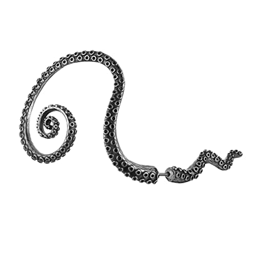 Stainless Steel Dragon Ear Cuff Earrings for Women and Men