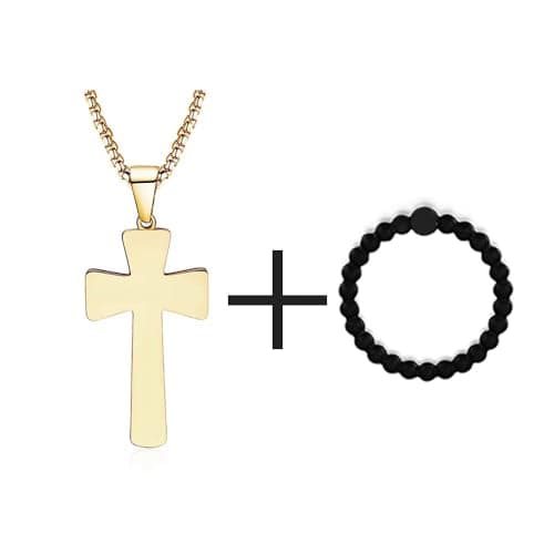 XIEXIELA Stainless Steel Baseball Strength Necklace for Boys & Men