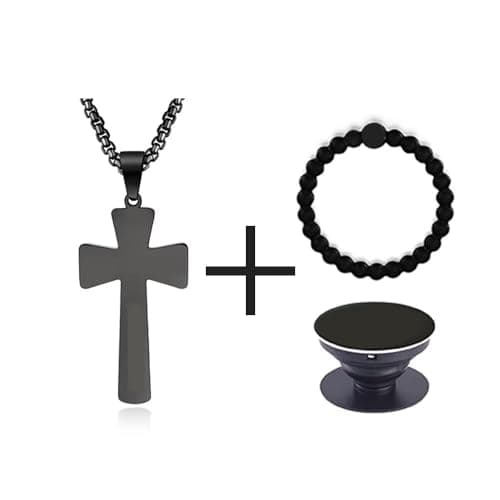XIEXIELA Stainless Steel Baseball Strength Necklace for Boys & Men