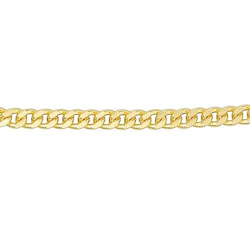 Pavoi 14K Gold Plated Curb Necklace with Beads and Chains