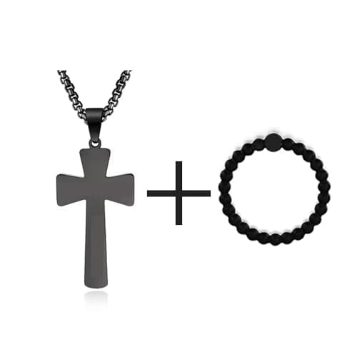 XIEXIELA Stainless Steel Baseball Strength Necklace for Boys & Men