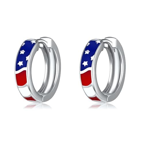 Celtic Knot Hoop Earrings 925 Sterling Silver Vintage Irishmens Women