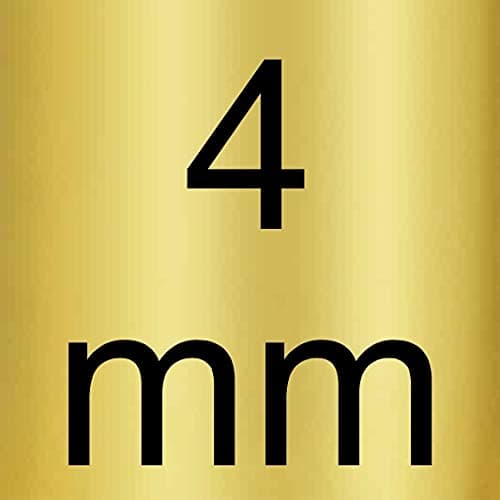 Flat Figaro Chain Necklaces in 24k Real Gold Plated for Men & Women