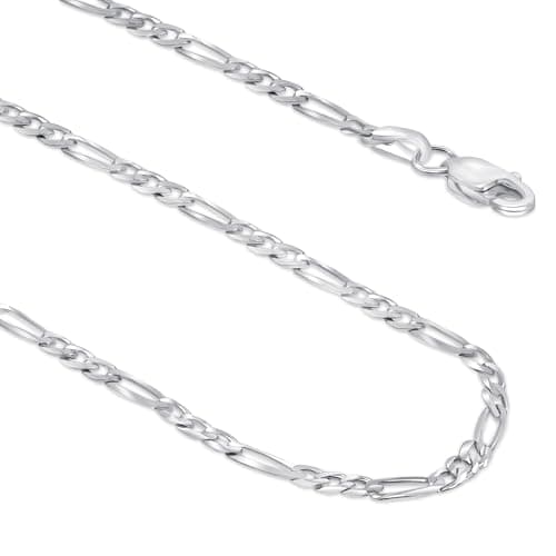 EVAYA Real Solid 14k Gold Figaro Chain - Durable, Tarnish-Resistant