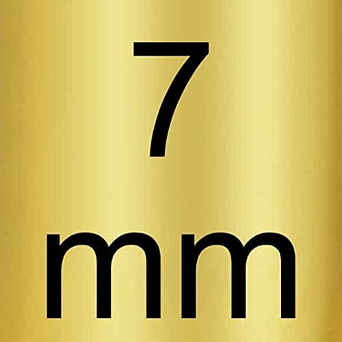Flat Figaro Chain Necklaces in 24k Real Gold Plated for Men & Women