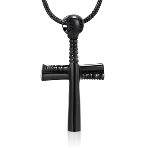 AIWENXI Baseball Ash Jewelry Pendant for Cremation Keepsake