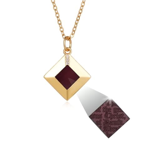 Nano Bible Necklace for Women: World's Smallest New Testament Pendant