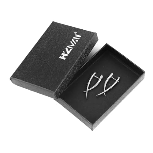 Women's Silver Spike Stud Earring