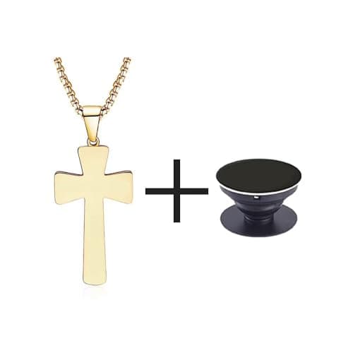 XIEXIELA Stainless Steel Baseball Strength Necklace for Boys & Men