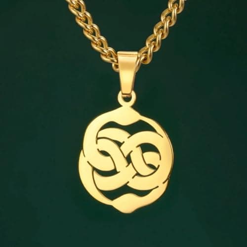 NADOXIMA Infinity Snake Pendant Jewelry Gifts for Men & Women