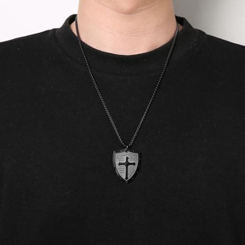 HZMAN Armor of God Pendant Necklace