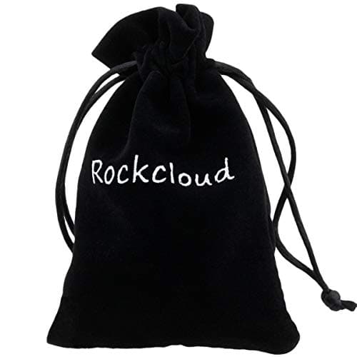 Rockcloud Virgin Mary Rose Quartz Figurine for Protection