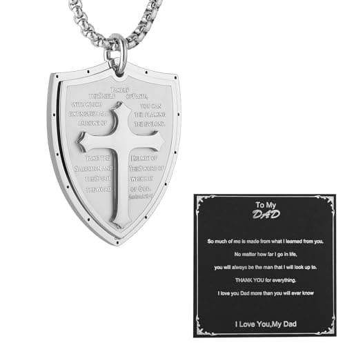HZMAN Armor of God Pendant Necklace