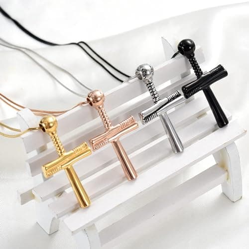 AIWENXI Baseball Ash Jewelry Pendant for Cremation Keepsake