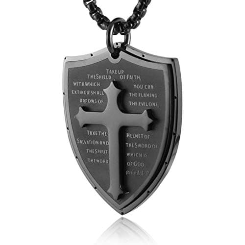 HZMAN Armor of God Pendant Necklace