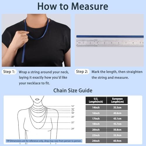 18K Gold Over 925 Sterling Silver Rope Chain Necklace for Women - Shiny & Durable Women's Necklaces