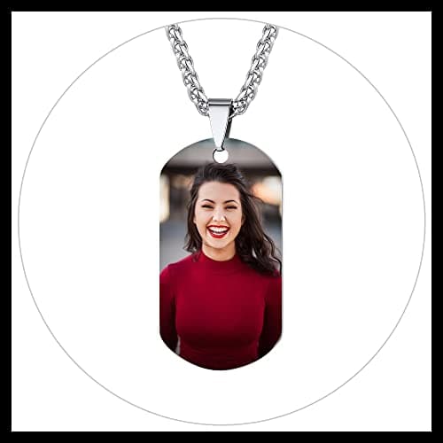 PROSTEEL Stainless Steel Cross Jewelry Dog Tags Pendant