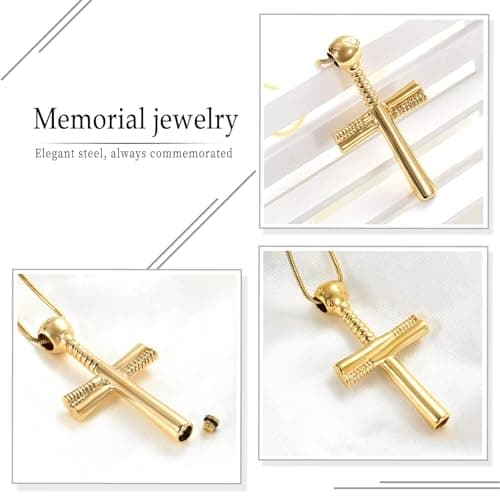 AIWENXI Baseball Ash Jewelry Pendant for Cremation Keepsake