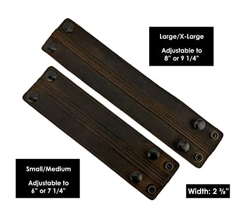Anthology Gear Unisex Stylish Leather Cuff Bracelet