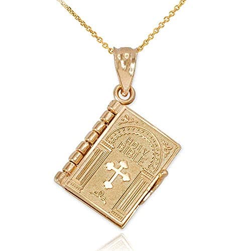 Christian Miniature Bible Necklace for Young Adults