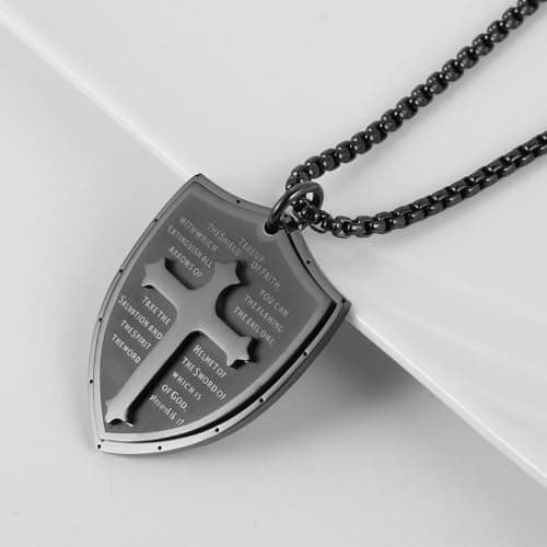 HZMAN Armor of God Pendant Necklace