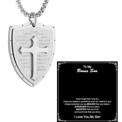 HZMAN Armor of God Pendant Necklace
