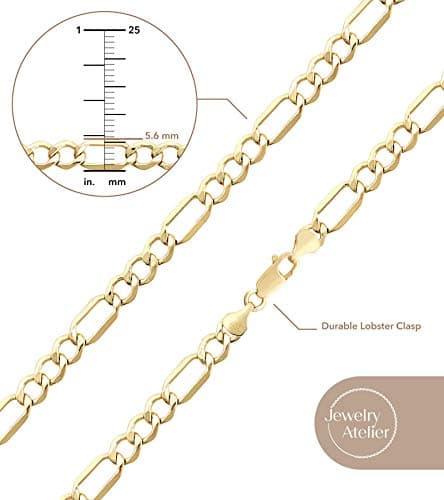 Jewelry Atelier 14K Gold-Filled Figaro Chain Necklaces for All
