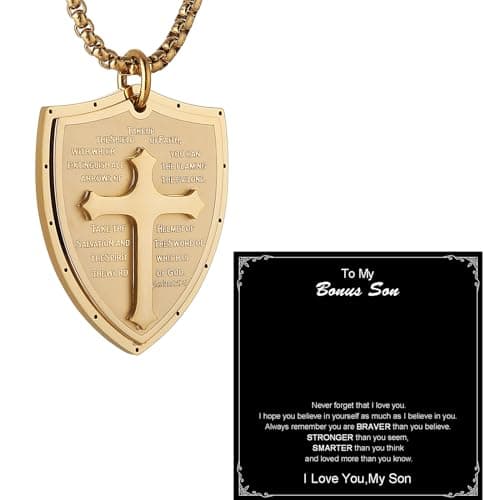 HZMAN Armor of God Pendant Necklace