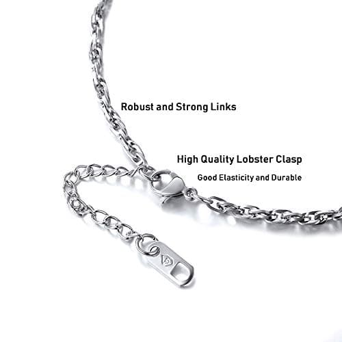 PROSTEEL Stainless Steel Cross Jewelry Dog Tags Pendant