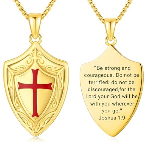 LES OSEWA Sterling Silver Celtic Cross Necklace for Men & Women Christian Jewelry