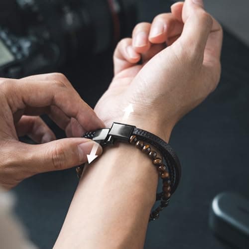 DUGRAFT Men's Wrist Bracelet Ideal Gift for Him