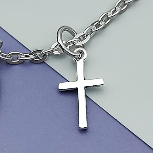 Vadaka Christian Necklace - Religious Jewelry with Bible Verse for Daughter