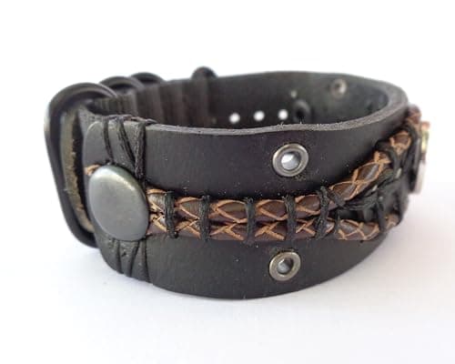 Tree of Life Leather Bracelet for Men - Christian Gift