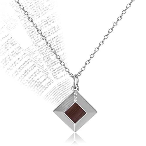 Nano Bible Necklace for Women: World's Smallest New Testament Pendant