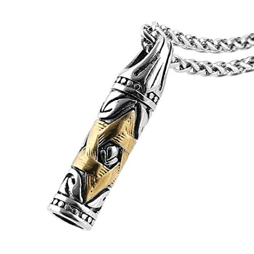 HZMAN Star of David Pendant Necklace Women Men Stainless Steel Israel Necklace