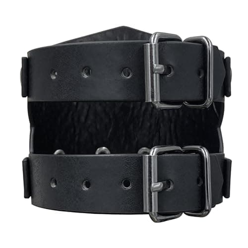 HiiFeuer Viking Runes Faux Leather Cuff Bracelet