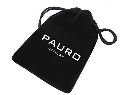 PAURO Men's Vintage Gothic Stainless Steel Snake Pendant Necklace