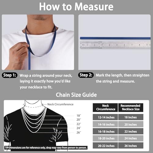 Jewlpire 18K Gold Plated Gold & Silver Chain 4mm-10mm Cuban Link 18-30 Inch