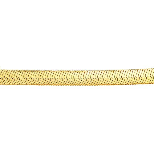 Pavoi 14K Gold Plated Curb Necklace with Beads and Chains